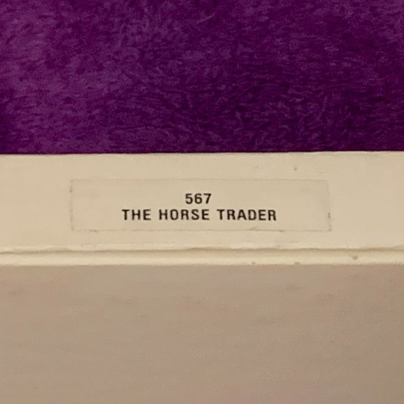 567 The Horse Trader - Norman Rockwell Four Seasons Miniature Plate Collection - Picture 3 of 5